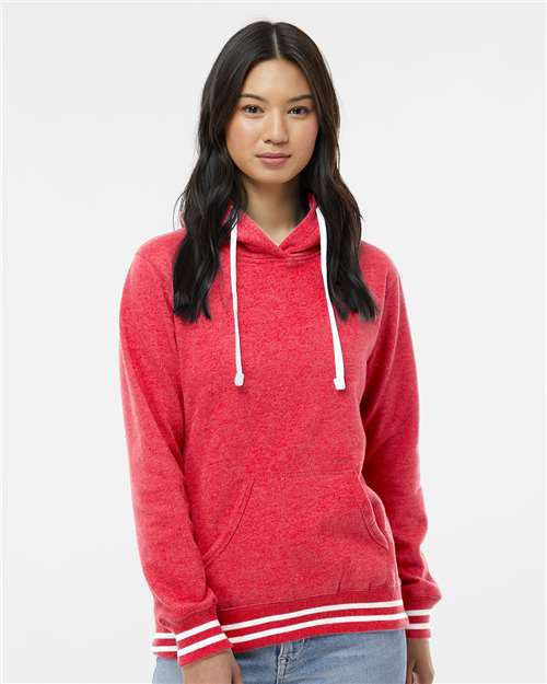 J. America Women’s Relay Hooded Sweatshirt 8651