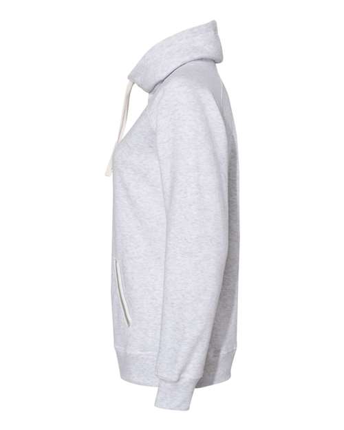 J. America Women’s Relay Cowl Neck Sweatshirt 8653