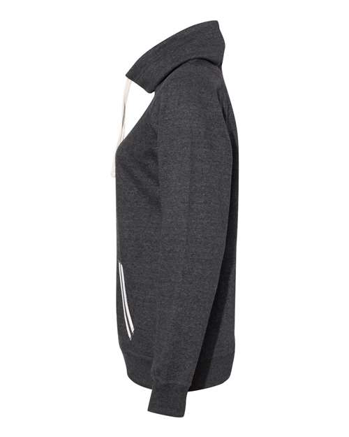 J. America Women’s Relay Cowl Neck Sweatshirt 8653