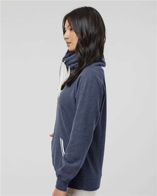 J. America Women’s Relay Cowl Neck Sweatshirt 8653
