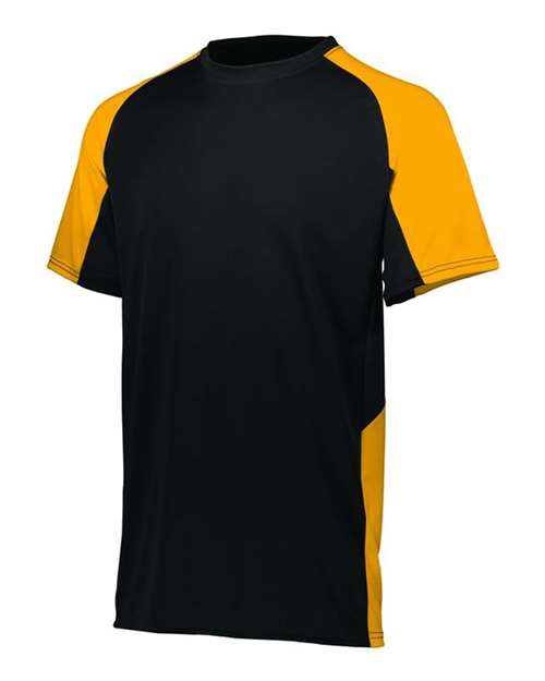 Augusta Sportswear Men's Cutter Jersey 1517 - Black/ Gold