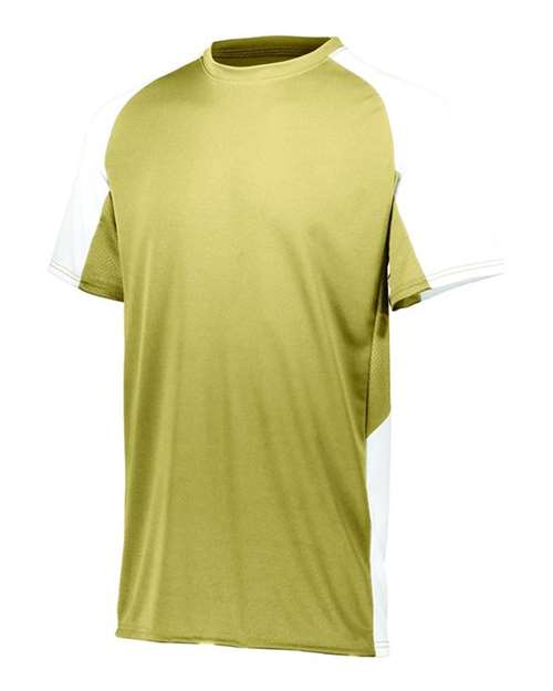 Augusta Sportswear Men's Cutter Jersey 1517 - Vegas Gold/ White