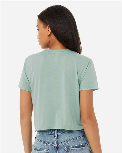 BELLA + CANVAS Women’s Flowy Crop Tee 8882