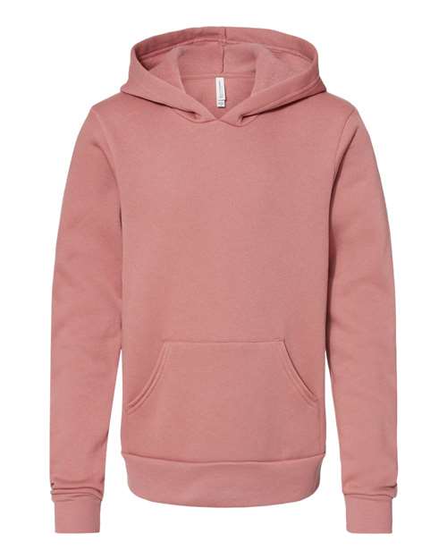 BELLA + CANVAS Youth Sponge Fleece Hoodie Sweatshirt 3719Y