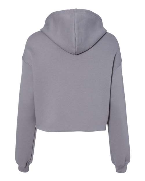 BELLA + CANVAS Women's Crop Fleece Hoodie Sweatshirt 7502