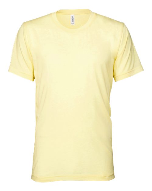 BELLA + CANVAS Triblend Tee 3413 - Pale Yellow Triblend