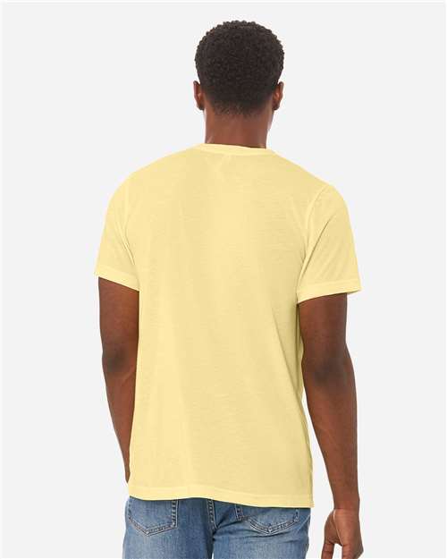 BELLA + CANVAS Triblend Tee 3413 - Pale Yellow Triblend