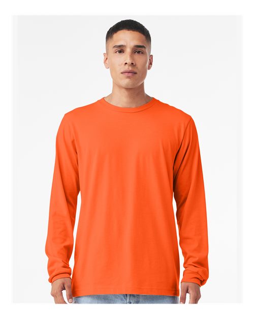 BELLA + CANVAS Unisex Jersey Long Sleeve Tee 3501 - Orange