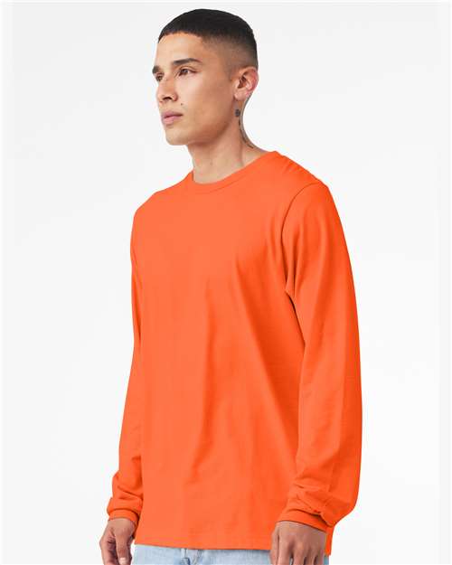 BELLA + CANVAS Unisex Jersey Long Sleeve Tee 3501 - Orange