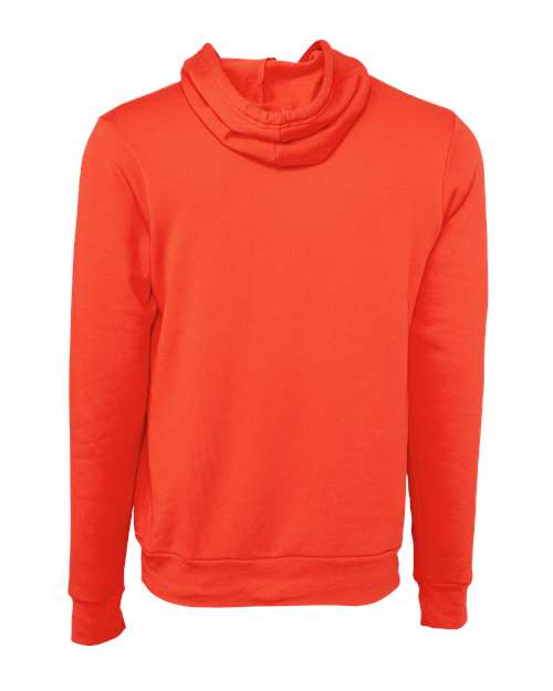 BELLA + CANVAS Unisex Sponge Fleece Hoodie Sweatshirt 3719 - Poppy
