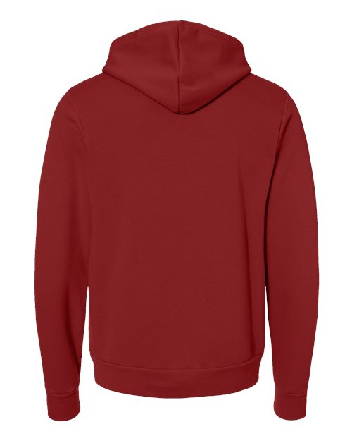 BELLA + CANVAS Unisex Sponge Fleece Hoodie Sweatshirt 3719 - Cardinal