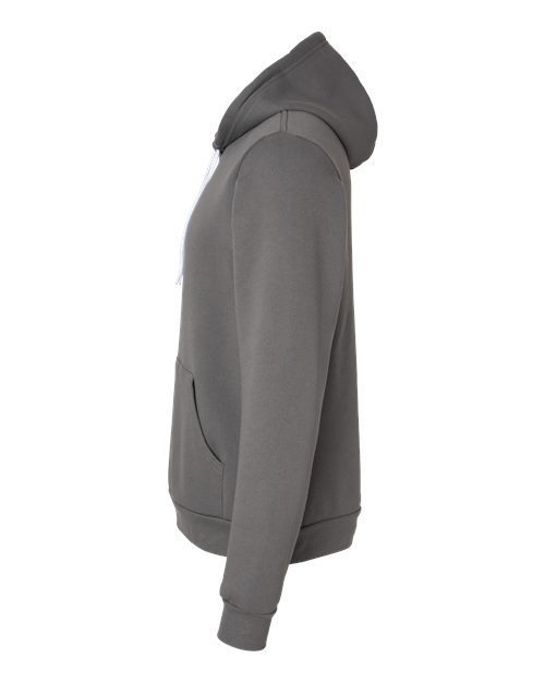 BELLA + CANVAS Unisex Sponge Fleece Hoodie Sweatshirt 3719 - Asphalt