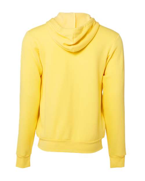 BELLA + CANVAS Unisex Sponge Fleece Full-Zip Hoodie Sweatshirt 3739 - Yellow