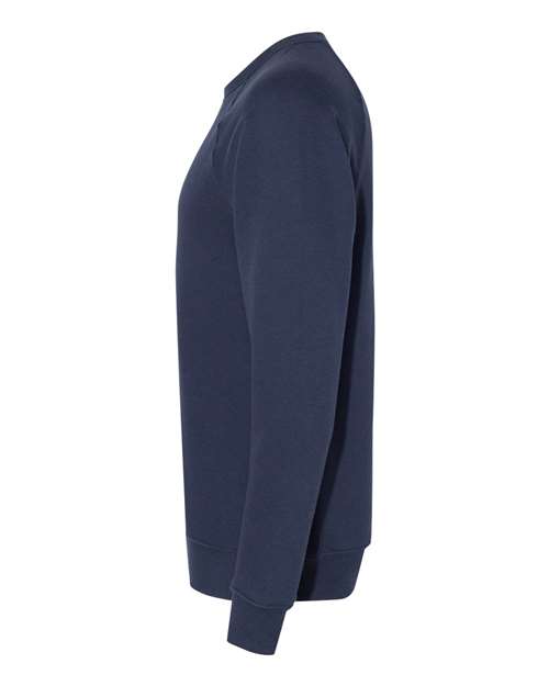 BELLA + CANVAS Unisex Sponge Fleece Raglan Crewneck Sweatshirt 3901 - Navy