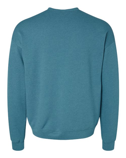 BELLA + CANVAS Unisex Sponge Fleece Drop Shoulder Crewneck Sweatshirt 3945 - Heather Deep Teal