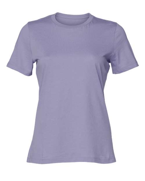 BELLA + CANVAS Women’s Relaxed Jersey Tee 6400 - Dark Lavender