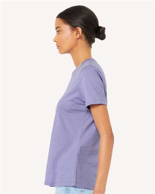 BELLA + CANVAS Women’s Relaxed Jersey Tee 6400 - Dark Lavender