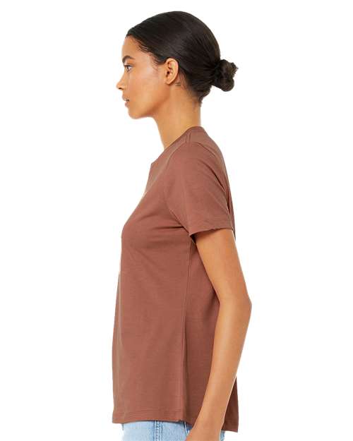 BELLA + CANVAS Women’s Relaxed Jersey Tee 6400 - Terracotta