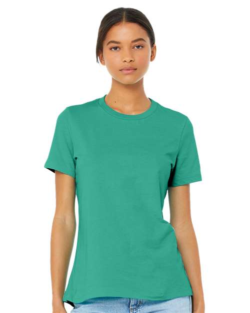 BELLA + CANVAS Women’s Relaxed Jersey Tee 6400 - Teal
