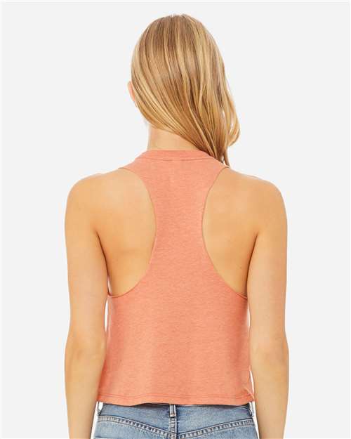 BELLA + CANVAS Women's Racerback Crop Tank 6682