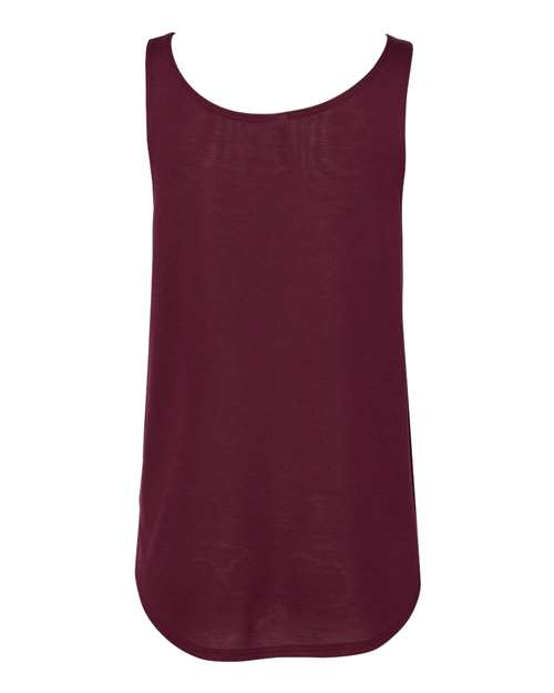 BELLA + CANVAS Women's Flowy Tank with Side Slit 8802