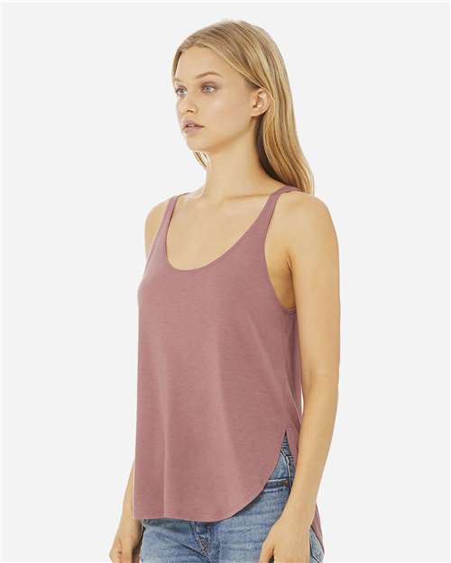 BELLA + CANVAS Women's Flowy Tank with Side Slit 8802