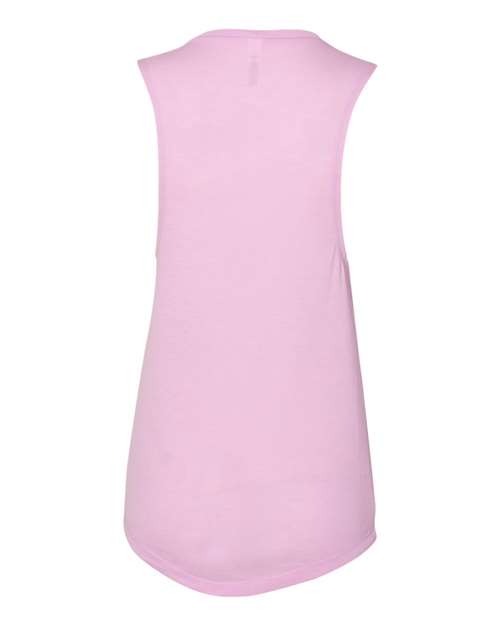 BELLA + CANVAS Women's Flowy Scoop Muscle Tank 8803 - Lilac