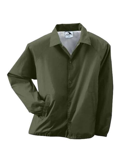 Augusta Sportswear Men's Coach's Jacket 3100 - Olive Drab Green