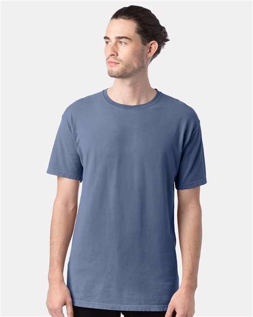 ComfortWash by Hanes Men's Garment-Dyed T-Shirt GDH100 - Saltwater
