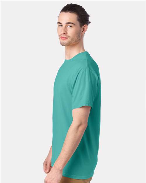 ComfortWash by Hanes Men's Garment-Dyed T-Shirt GDH100 - Spanish Moss