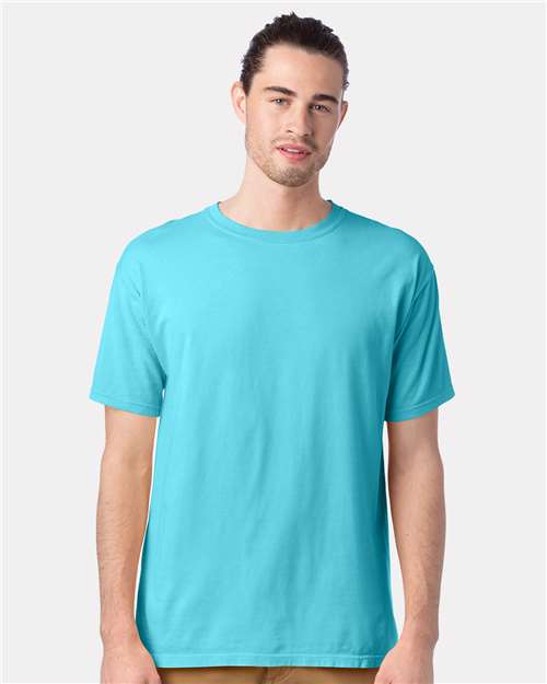 ComfortWash by Hanes Men's Garment-Dyed T-Shirt GDH100 - Freshwater