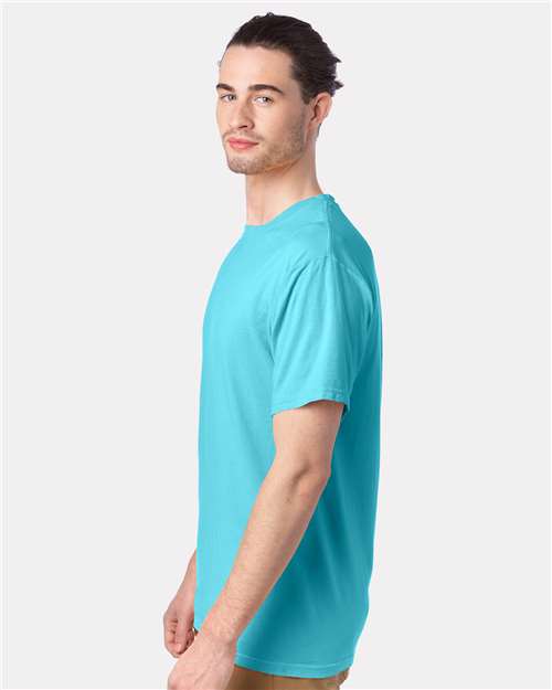 ComfortWash by Hanes Men's Garment-Dyed T-Shirt GDH100 - Freshwater