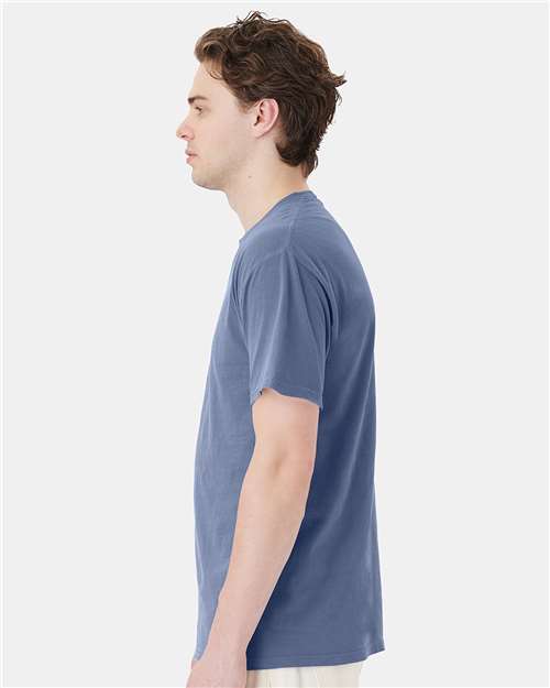 ComfortWash by Hanes Unisex Garment-Dyed Pocket T-Shirt GDH150 - Saltwater