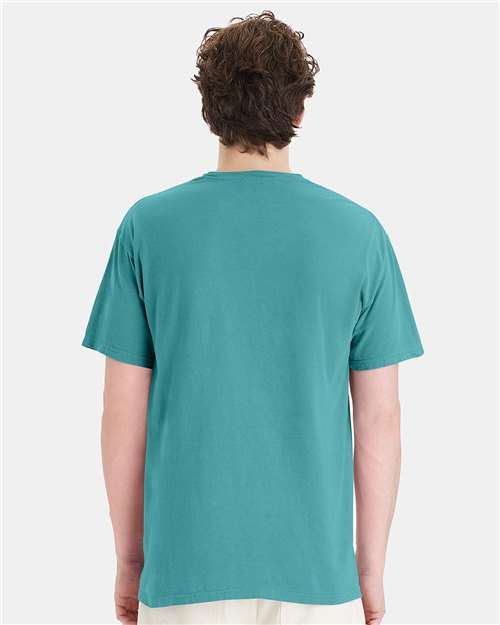 ComfortWash by Hanes Unisex Garment-Dyed Pocket T-Shirt GDH150 - Spanish Moss