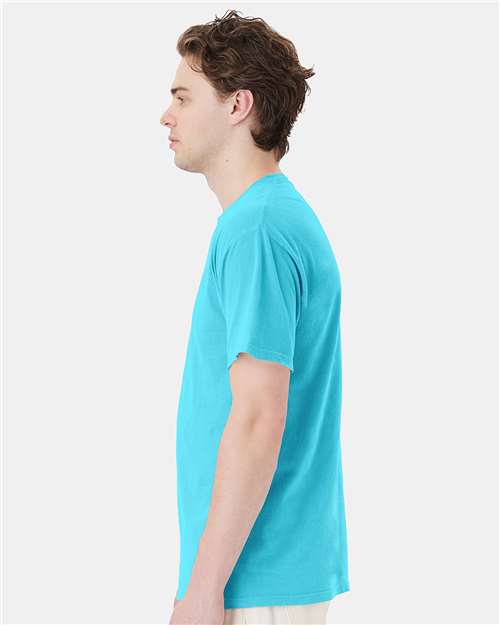 ComfortWash by Hanes Unisex Garment-Dyed Pocket T-Shirt GDH150 - Freshwater