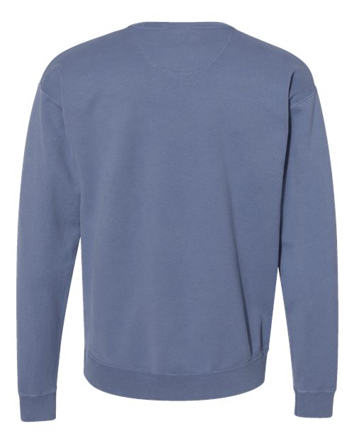 ComfortWash by Hanes Unisex Garment-Dyed Crewneck Sweatshirt GDH400 - Saltwater