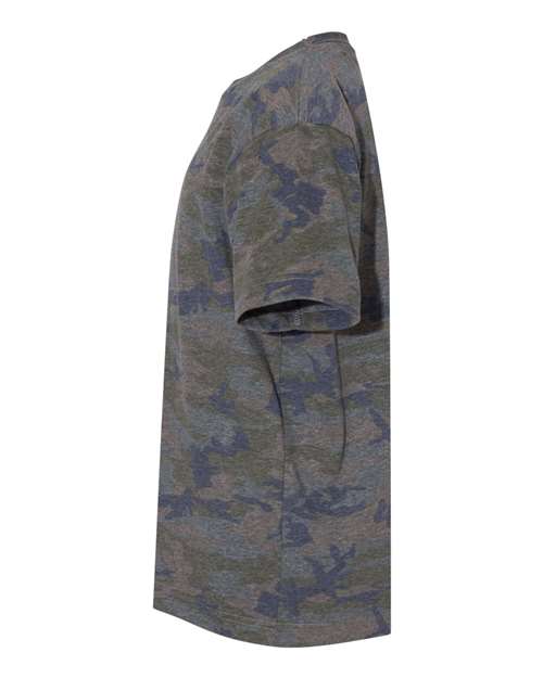 LAT Youth Fine Jersey Tee 6101 - Vintage Camo