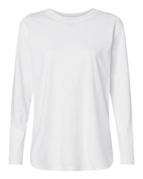 LAT Women's Fine Jersey Long Sleeve Tee 3508
