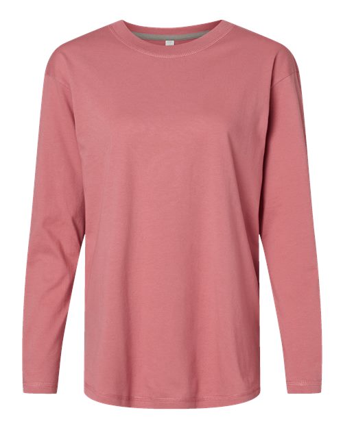 LAT Women's Fine Jersey Long Sleeve Tee 3508