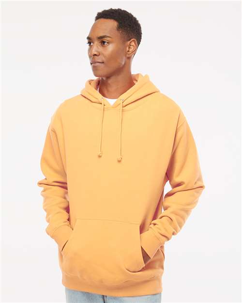 Independent Trading Co. Unisex Heavyweight Hooded Sweatshirt IND4000 - Peach