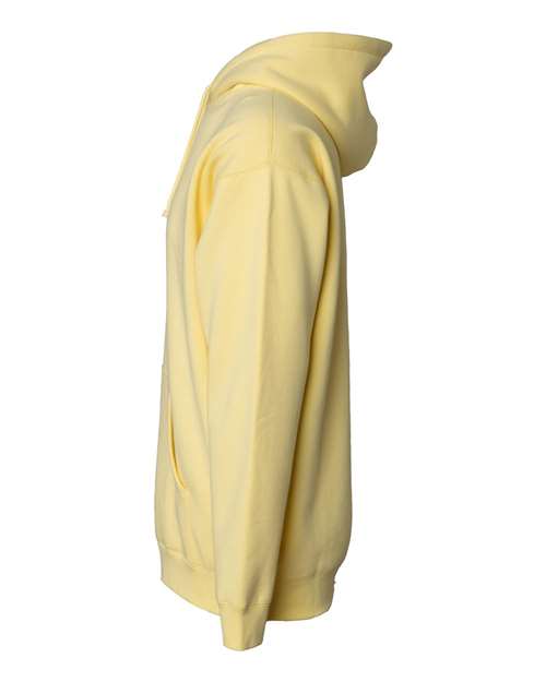 Independent Trading Co. Unisex Heavyweight Hooded Sweatshirt IND4000 - Light Yellow