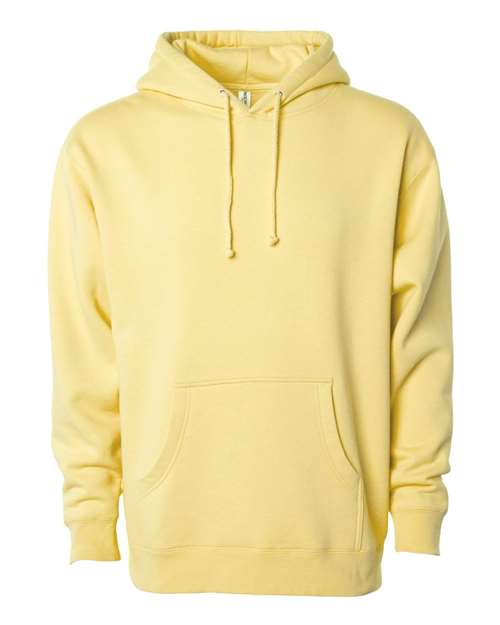 Independent Trading Co. Unisex Heavyweight Hooded Sweatshirt IND4000 - Light Yellow