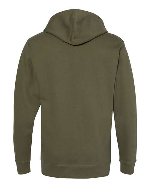 Independent Trading Co. Unisex Midweight Hooded Sweatshirt SS4500 - Army