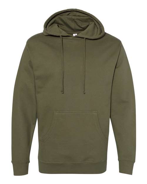 Independent Trading Co. Unisex Midweight Hooded Sweatshirt SS4500 - Army