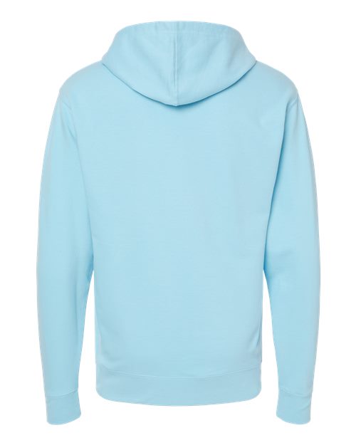 Independent Trading Co. Unisex Midweight Hooded Sweatshirt SS4500 - Blue Aqua