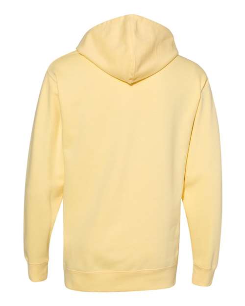 Independent Trading Co. Unisex Midweight Hooded Sweatshirt SS4500 - Light Yellow