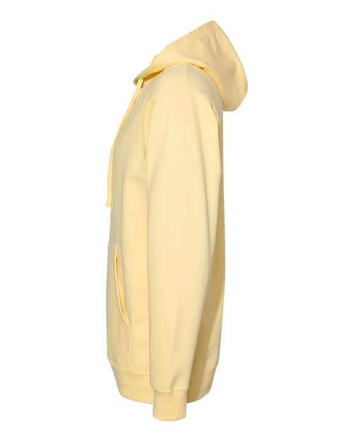 Independent Trading Co. Unisex Midweight Hooded Sweatshirt SS4500 - Light Yellow