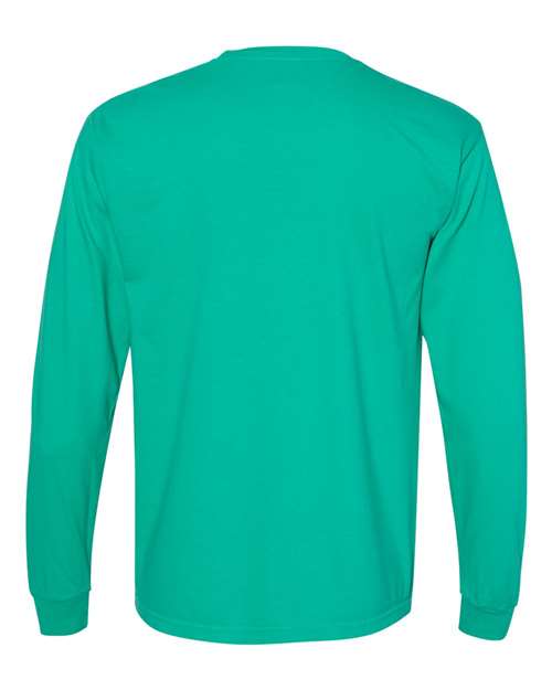 Comfort Colors Unisex Garment-Dyed Heavyweight Long Sleeve Pocket T-Shirt 4410