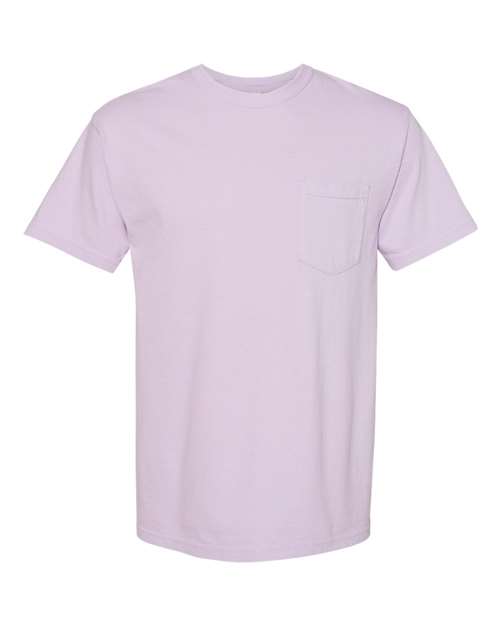 Comfort Colors Unisex Garment-Dyed Heavyweight Pocket T-Shirt 6030 - Orchid