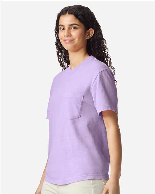 Comfort Colors Unisex Garment-Dyed Heavyweight Pocket T-Shirt 6030
